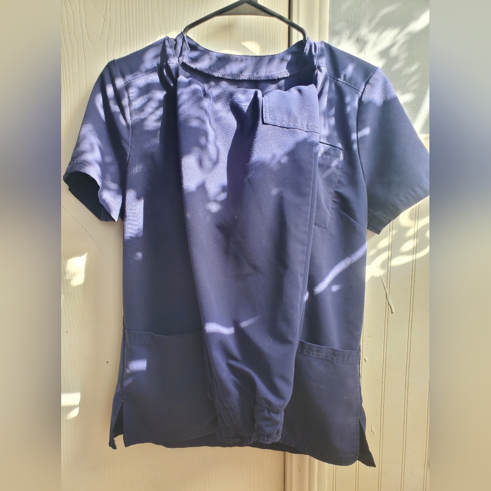 Navy Blue Jaanuu Scrub Set